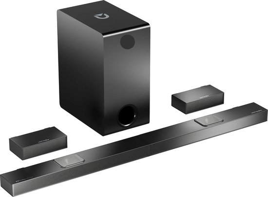 Soundbar - Soundbar voor TV - Luidsprekers - Luidsprekerkabels - Speaker - Dolby Atmos - 4K HDR-doorvoer -systeem - 8" Draadloze Subwoofer - 520W - 50Hz-20KHz - Zwart van Merkloos