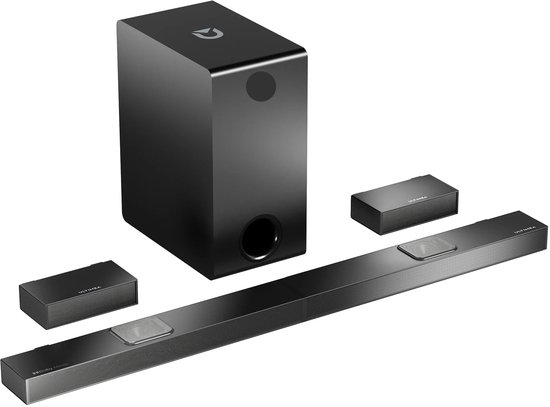 Soundbar - Soundbar voor TV - Luidsprekers - Luidsprekerkabels - Speaker - Dolby Atmos - 520W - 50Hz-20KHz - 4K HDR-doorvoer -systeem - 8" Draadloze Subwoofer - Zwart van Merkloos