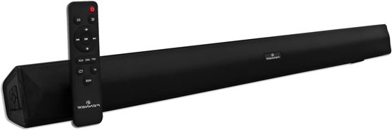 Soundbar Speaker - Bluetooth Speaker Box - Muziek Streamen - 4 Kanaals Geluid - 60 Watt - Zwart