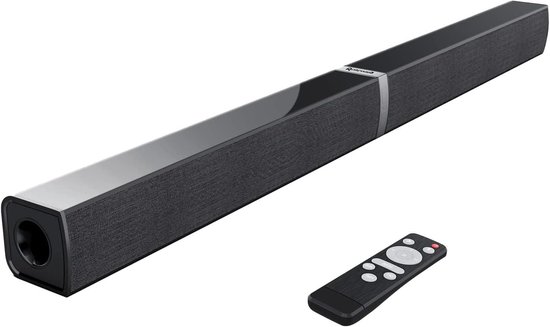 Soundbar - Speakersysteem - Verrijk je Geluid - Splitsbaar Ontwerp - 80 Centimeter - Zwart