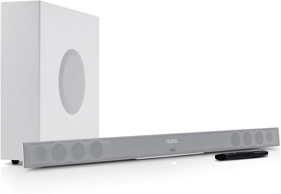 Soundbar Systeem - Home Cinema - Film Geluid - Draadloze Subwoofer - 2.1 Kanaals - Wit