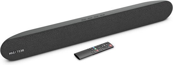 Soundbar TV - Draadloze Luidspreker - Film Geluid Verbeteren - 4 Drivers - 28 inch - Zwart van Merkloos