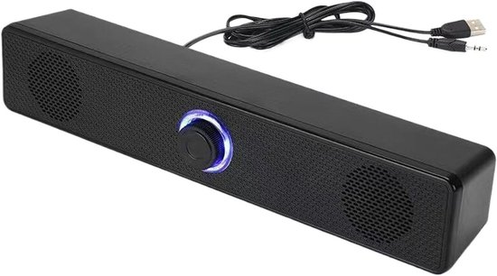 Soundbar TV - Draadloze speaker - Thuisbioscoop - Diepe bassen - 296 cm - Zwart