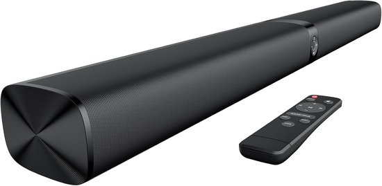 Soundbar TV Luidspreker - 2-in-1 Afneembaar - Films en Muziek - Helder Geluid - 90 W - Zwart