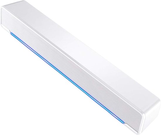 Soundbar TV Speaker - Bluetooth Speaker - Thuisbioscoop Ervaring - 3D Surround Sound - 320mm - Wit