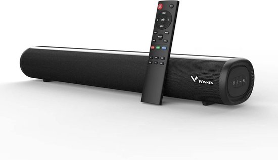Soundbar voor TV - Bluetooth Luidspreker - Thuisbioscoop Ervaring - 3 EQ Modi - 50 cm - Zwart