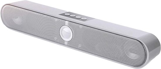 Soundbar Voor Tv - Bluetooth Speaker - Films En Muziek - 3D Surround Geluid - 40 cm - Wit