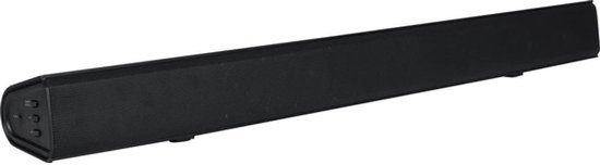 Soundbar voor tv - Draadloze speaker - Meeslepend geluid - Met ingebouwde subwoofer - 70 cm breed - Zwart