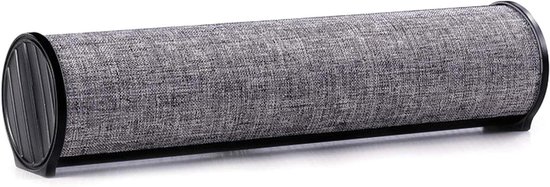 Soundbar Voor Tv - Draagbare Mini Luidspreker - Verrijk Je Geluid - 3D Stereo Surround - 31.3 cm Lengte - Grijs