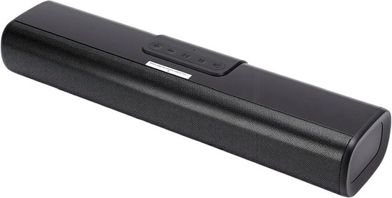 Soundbar voor TV - Home Cinema Luidspreker - Films Muziek Gaming - Verschillende Geluidsmodi - 60 Watt Vermogen - Glanzend Zwart