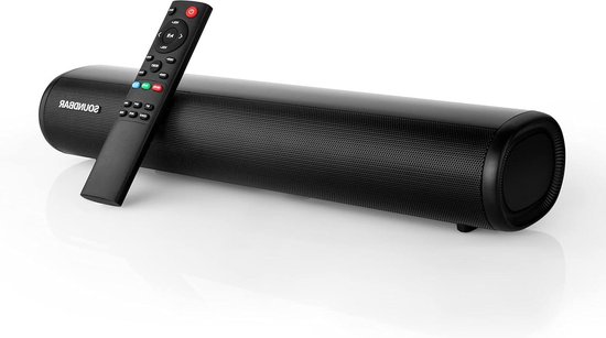 Soundbar voor tv - Kleine luidspreker - Thuisbioscoop ervaring - 3 EQ modi - 50 cm breed - Zwart
