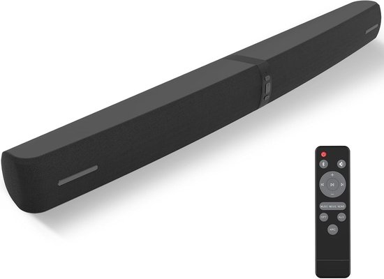 Soundbar - Zwart - 2-in-1 Scheidbare Torenluidspreker met Bluetooth 5.3 - Voor TV-apparaten