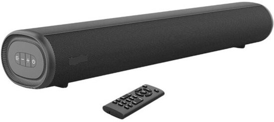 Soundbarluidspreker - Voor homecinema - Films kijken - Krachtig 50W-geluid - Compact ontwerp - Zwart