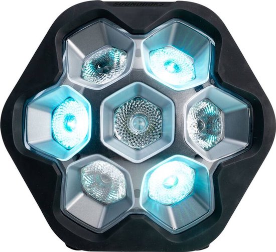 Soundboks lighting set Lightboks 7x LED 12W RGBW IP65 portable lighting van Lightboks
