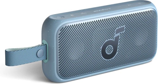 soundcore by Anker Motion 300 Bluetooth Speaker – 30W Geluidsvermogen – High-Resolution Audio – BassUp™ Technologie – 13 Uur Speeltijd – IPX7 Waterdicht – Bluetooth 5.3 – Blauw van Anker