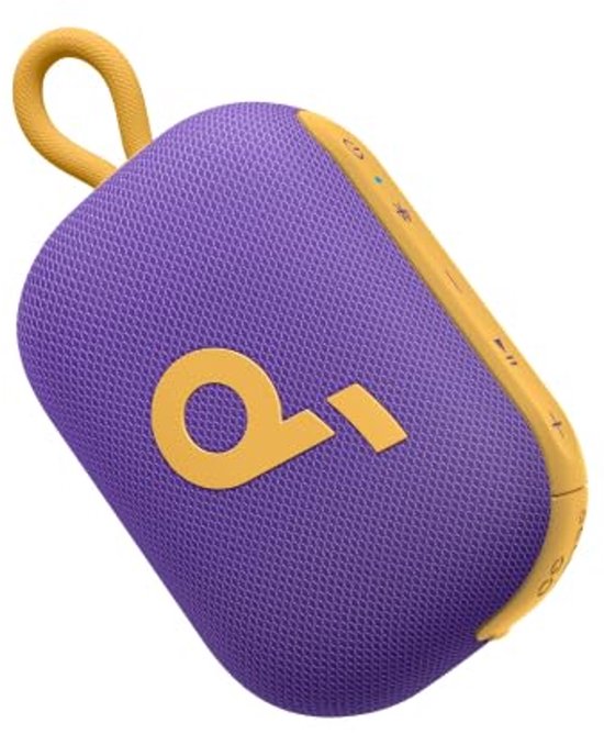 soundcore Select 4 Go Bluetooth Speaker, ultra draagbaar, tot 20 uur afspeeltijd, IP67 waterdicht en stofdicht, drijfbaar, krachtig geluid, ideaal voor binnen en buiten, wandelen en fietsen van Merkloos