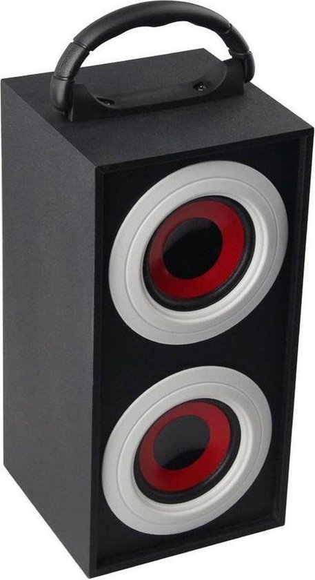 SoundLogic Draagbare Speaker - Stereo - 2 Speakeruitgangen - in Hout van Soundlogic
