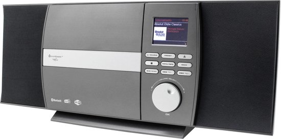 Soundmaster ICD1010AN - Stereo muziekcenter met internet, DAB+, CD, Bluetooth en App Control van Soundmaster