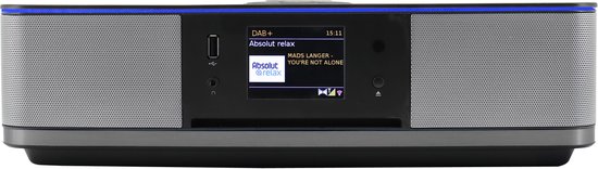 Soundmaster ICD2023SW Stereo muziekcenter met internet/DAB+ radio, CD, USB en Bluetooth van Soundmaster