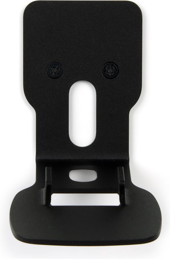 Soundskins - Design muurbeugel gekanteld voor Sonos One (SL) en Play 1 - Zwart van Soundskins