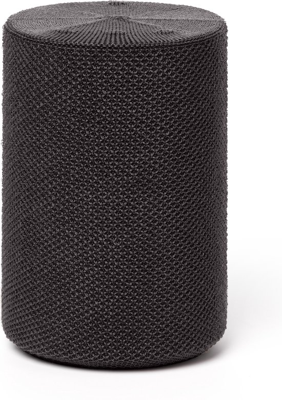 Soundskins – Luxe textielhoes / Luidsprekeraccessoire – Compatibel met Sonos Era 100 - Grafietzwart van Soundskins