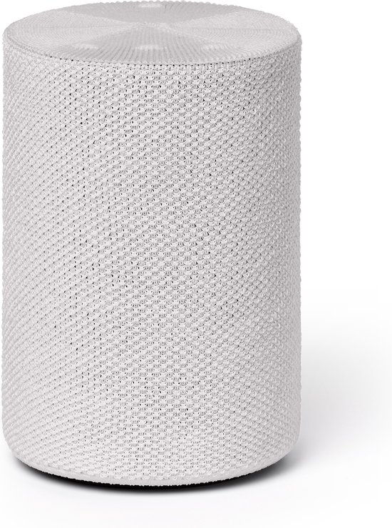 Soundskins – Luxe textielhoes / Luidsprekeraccessoire – Compatibel met Sonos Era 100 - Wit