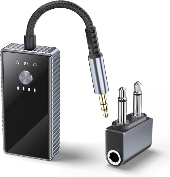 Sounix USB naar Audio Adapter - Externe geluidskaarten - 7.1 Kanaals Usb Sound Card Adapter - Grijs van Merkloos