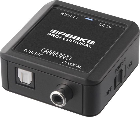 SpeaKa Professional Audio Converter [HDMI - Coaxiaal, Toslink] van SpeaKa Professional