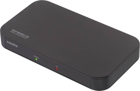 SpeaKa Professional Audio Extractor SP-HDA-501 [HDMI - HDMI] 3840 x 2160 Pixel eARC van SpeaKa Professional