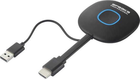 SpeaKa Professional SP-VShareZ Draadloze zender voor Speaka Professional presentatiesysteem Veilige draadloze overdrach van SpeaKa Professional