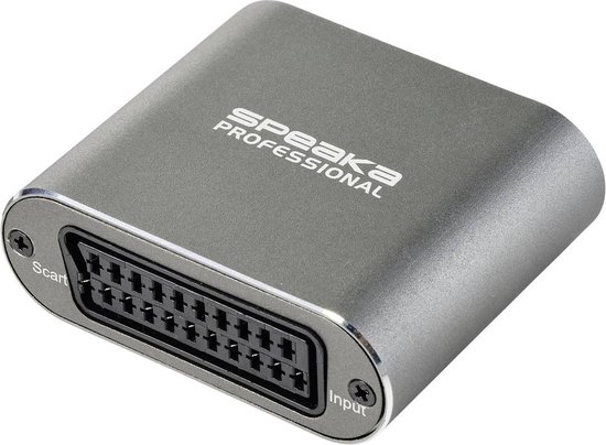 SpeaKa Professional TV, monitor Converter SP-SHC-200 [SCART - HDMI] 1920 x 1080 Pixel van SpeaKa Professional