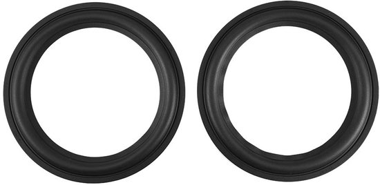 Speaker Foam, 2 Pieces Speaker Repair Kit, 8inch Speaker Foam Rings, DIY Speaker Kit Speaker Speaker Surround Repair Rubber Woofer Edge Repair Parts