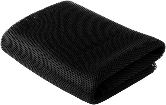 Speaker Mesh Speaker Grill Cloth Stereo Grille Fabric Dustproof Audio Cloth (Black)