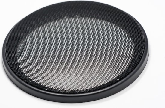 Speakerrooster - speakergrill - autospeakergrill - luidspeaker grill - universeel - 100mm - 10 cm - set - 2 stuks van Merkloos