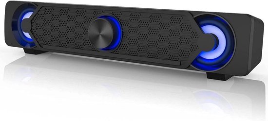 Speakerset Gaming - Soundbar PC - PC Speakers - RGB Audio