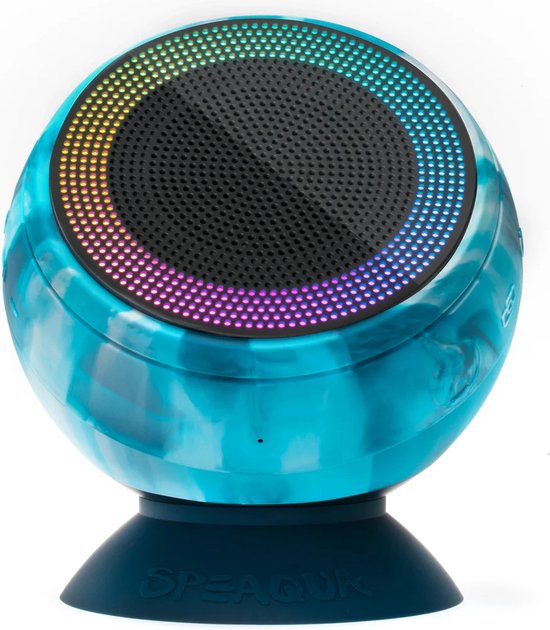 Speaqua - The Barnacle X - Tidal Blue Bluetooth speaker - Draadloze luidspreker - waterproof schokproof en stofproof van Speaqua