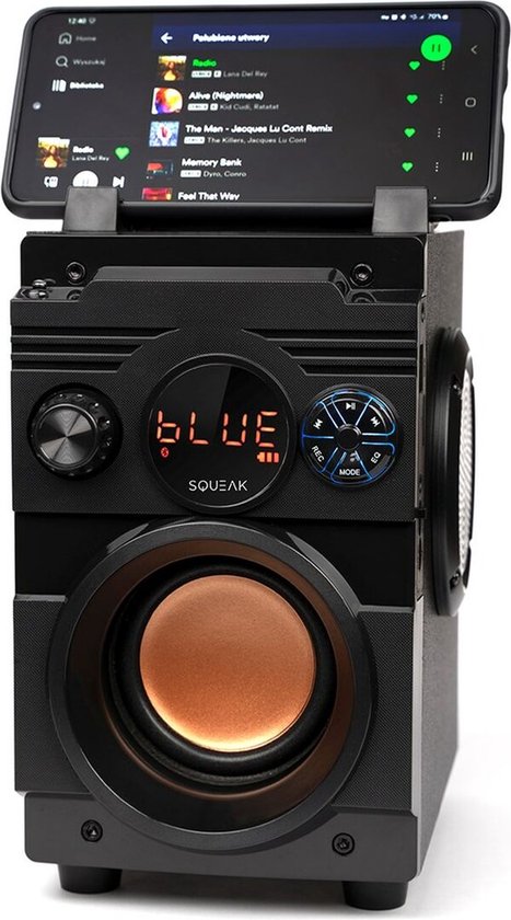 SQUEAK GŁOŚNIK BASSBLASTER BLUETOOTH 5.1 SQ1001 van SQUEAK