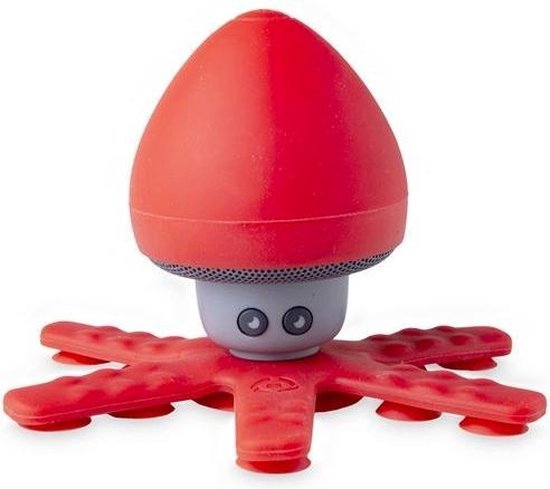 SQUIDDYSOUND - SPEAKER BLUETOOTH - ROOD van Merkloos