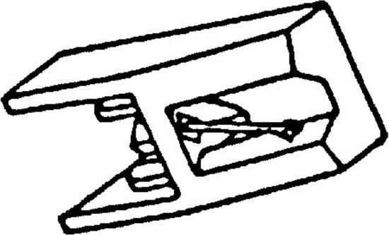 ST 09 D CN 251 HiFi-platenspelernaald van Sharp