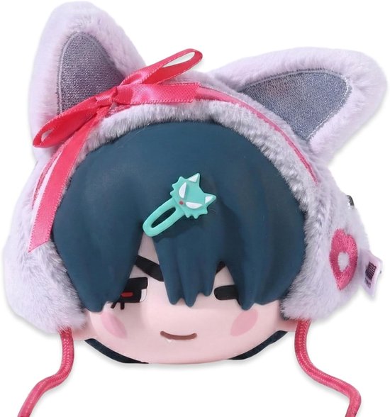 Stage Siliconen Hoofdtelefoonhoes, Officieel Gelicentieerd Anime ALNST Multifunctionele Pouch met Bonus Metalen Sleutelhanger (Ivan)