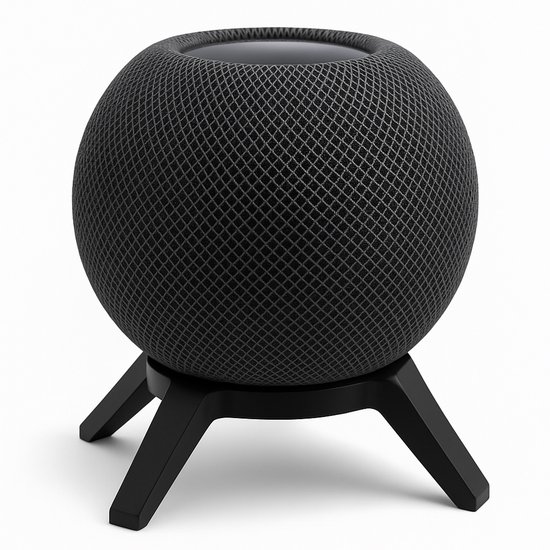Standaard voor HomePod mini - Houder Voor Apple HomePod mini Speaker - verbeterde Geluidservaring - Tripod - Zwart van Cavogin
