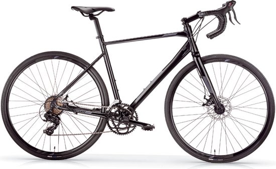 STARLIGHT 28 INCH CYCLOCROSS H58 > 14 SPEED MATT BLACK van MBM