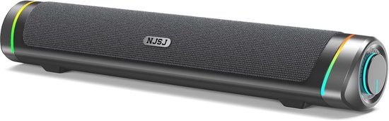 Stereo 2.0 PC Soundbar met RGB-verlichting - USB-aangedreven Gaming Speaker van Trust