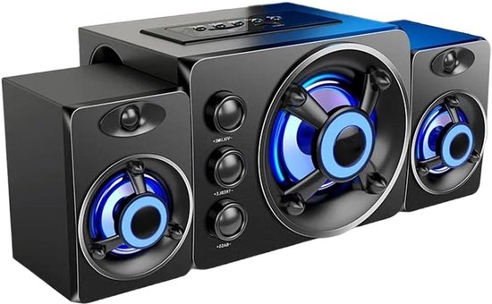 Stereo Geluidsbar - Draadloze Speaker - Thuis Theater - 3D Surround Sound - 2.1 Kanaals - Zwart