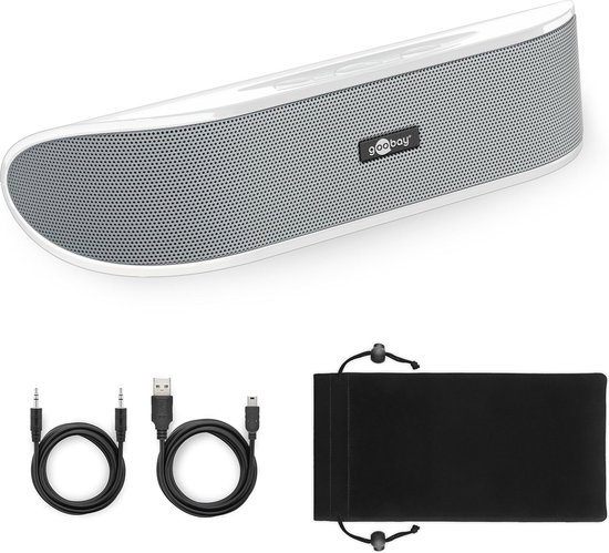 Stereo Luidspreker Soundbar 6W voor TV, PC, Mobiele Telefoon en Laptop - Compact Geluidssysteem met Digitale Versterker