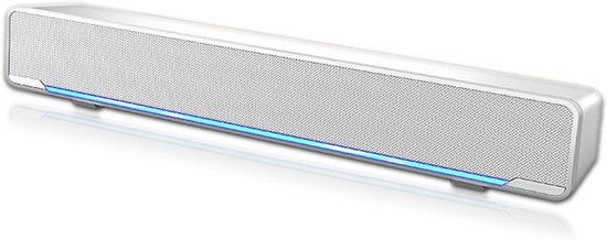 Stereo Soundbar - PC Luidspreker - Film & Muziek - 3D Geluid - 32 cm - Zwart