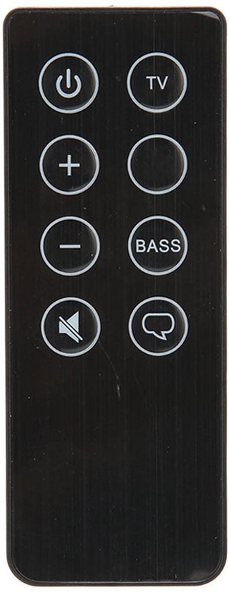 Store_7 - Afstandsbediening - Duurzaam - Ergonomisch - Geschikt voor TV Sound System - Milieuvriendelijk - Voor Soundbar Series II en TV-luidsprekers van Merkloos