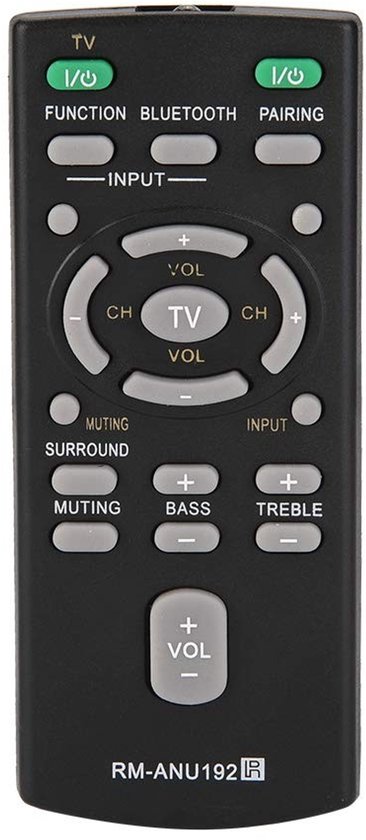 Store_8 - Vervangende Afstandsbediening - Compatibel met Sony Soundbar - Ergonomisch ontwerp - Zwart - Handig voor thuisgebruik - Ideaal voor audio...