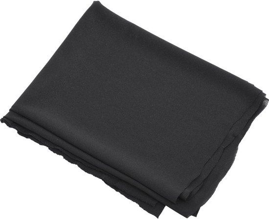 Store_9 - Speakerdoek - Beschermend en Stofvrij - 1.7 x 0.5 m - Zwart - Antidust Speakerdoek - Geschikt voor Grote Speakers - Stagedoek