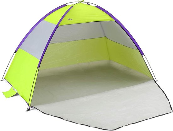 Strandtent SPF 50 zonnekap voor kinderen en volwassenen - bescherming tegen de zon Beach Tent van Monzana